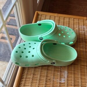 CROCS Women's Sandals - Mint Green